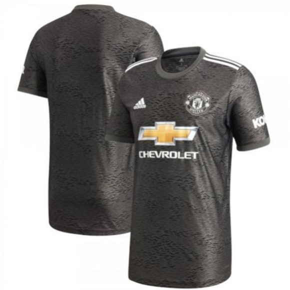 Adidas 20-21 Manchester United Away Soccer Jersey Legacy Green Men EE237 X-Small - Picture 6 of 7